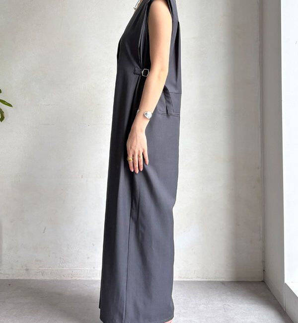  「【WEB限定】Vネックコンビネゾン」|ワンピース|