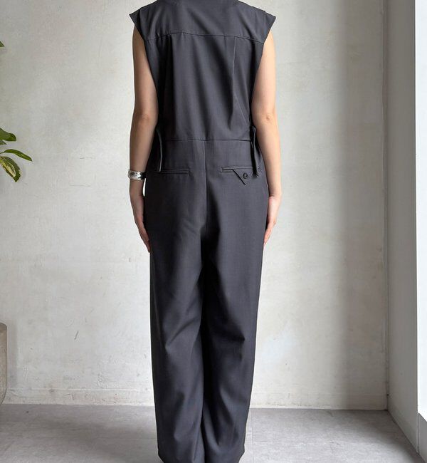  「【WEB限定】Vネックコンビネゾン」|ワンピース|