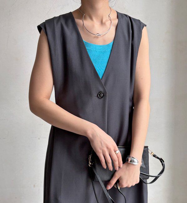  「【WEB限定】Vネックコンビネゾン」|ワンピース|