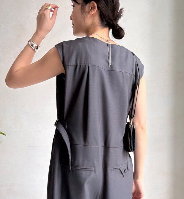  「【WEB限定】Vネックコンビネゾン」|ワンピース|