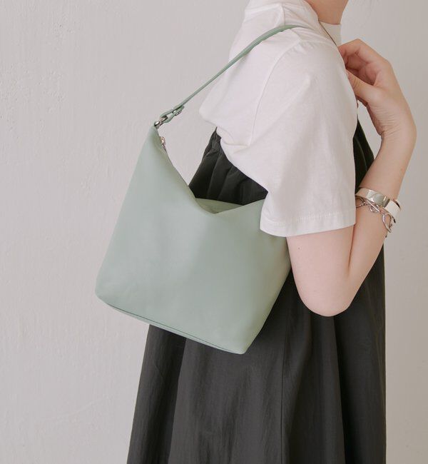  「ソフトレザーシンプルショルダーバッグ 」|ショルダー・メッセンジャー|