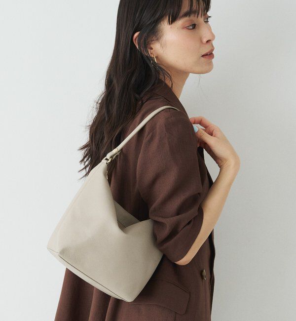  「ソフトレザーシンプルショルダーバッグ 」|ショルダー・メッセンジャー|