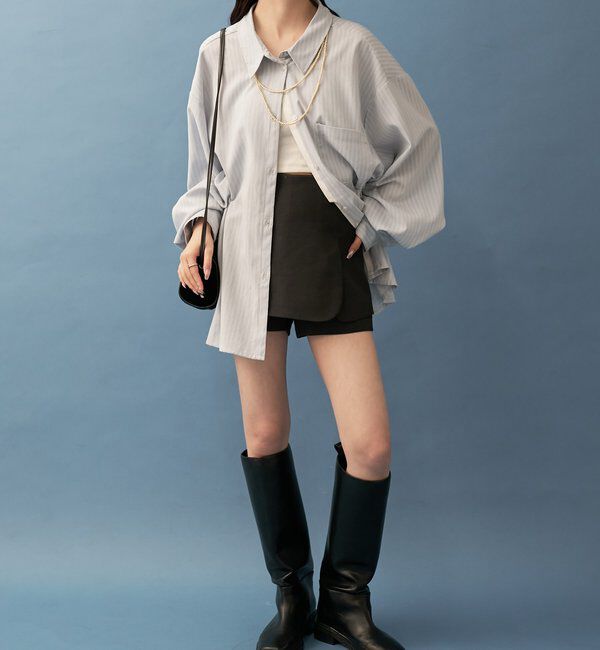  「ラップレイヤードミニスカパン	」|チノ|