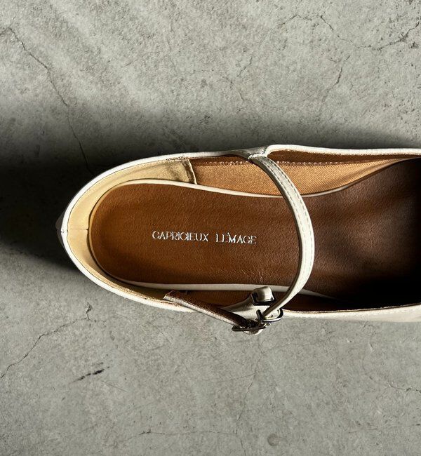  「Wストラップフラットシューズ」|その他|