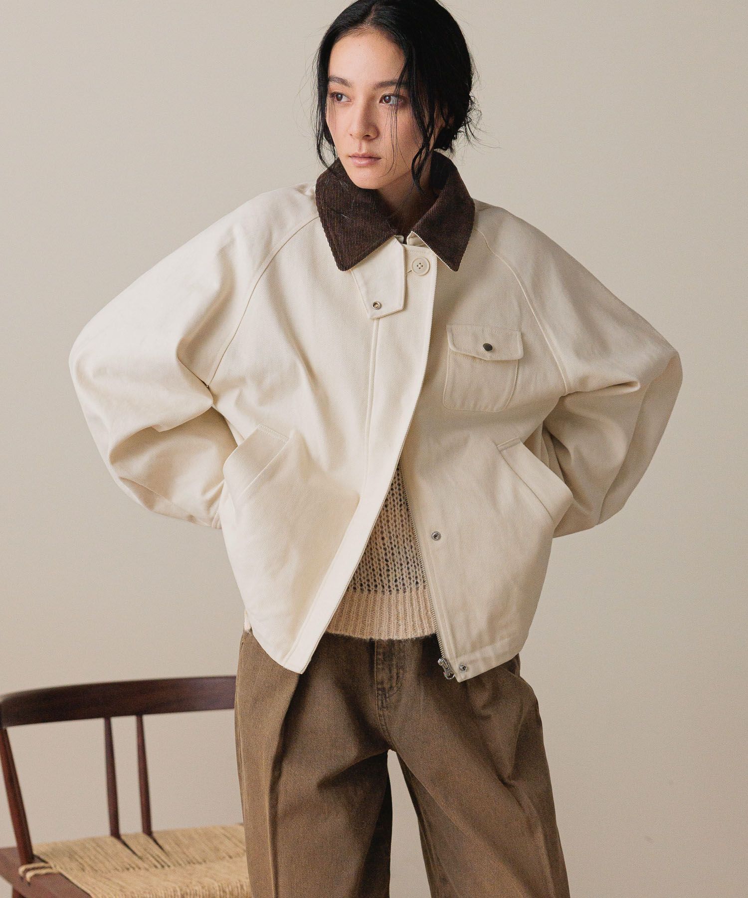 LOWRYS FARM「ハンティングジャケット」|ブルゾン・スタジャン|NTL