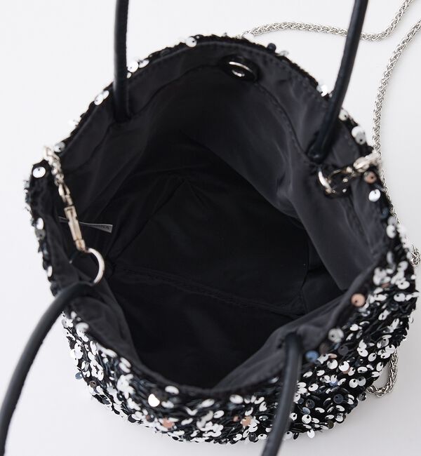 collex「【WEB限定】スパンコール2WAYミニトートバッグ」|ショルダー・メッセンジャー|