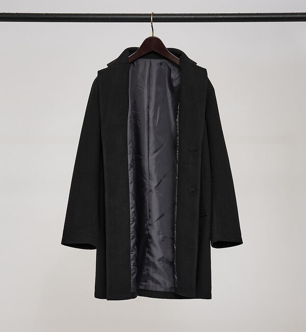 ABAHOUSE「ニットメルトン チェスターコート」|その他|