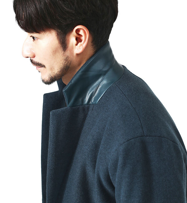 ABAHOUSE「ニットメルトン チェスターコート」|その他|