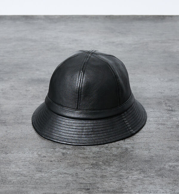ABAHOUSE「【RUBEN/ルーベン】FAKE LEATHER METRO HAT/フェイクレ」|その他|