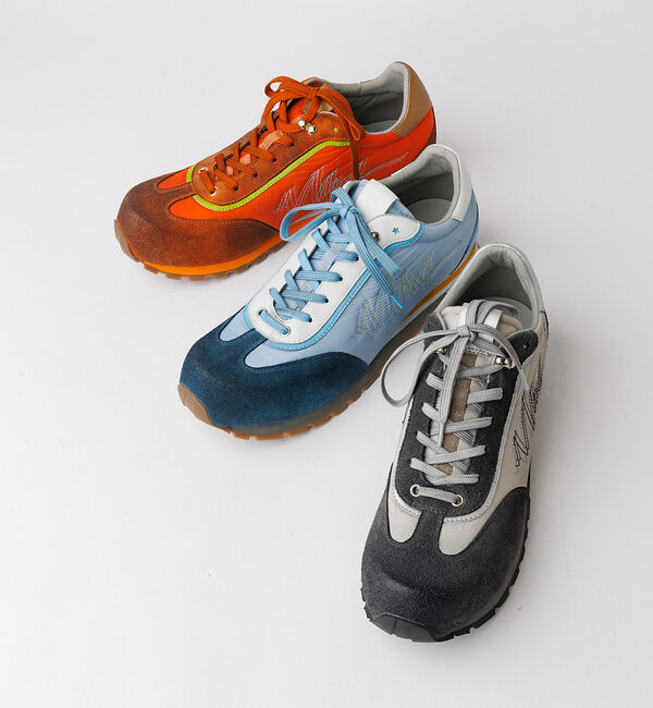 alfredoBANNISTER「【26S/S】ヴィンテージ コンビネーション スニーカー」|スニーカー|