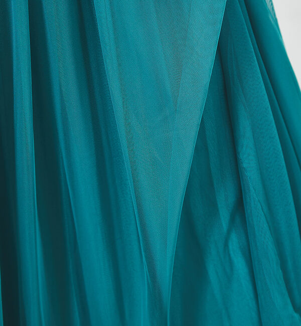 Rouge vif「【Yangany】チュールサテンリバーシブルスカート」|スカート|