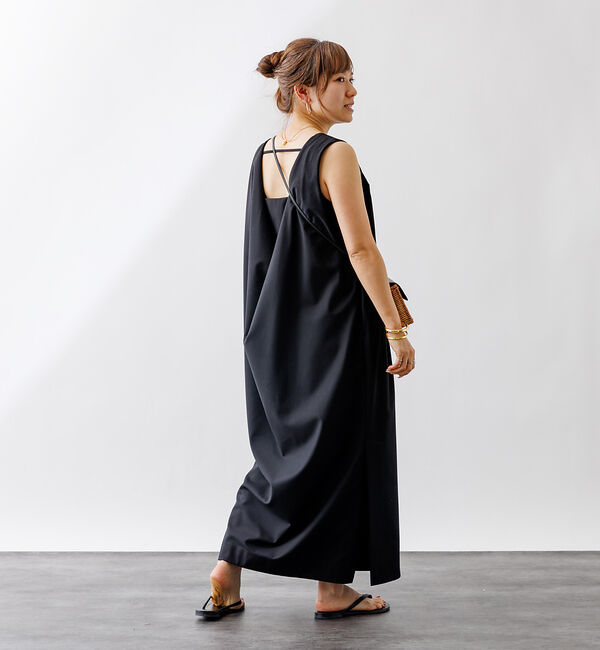 Rouge vif「バックドレープワンピース」|ワンピース|