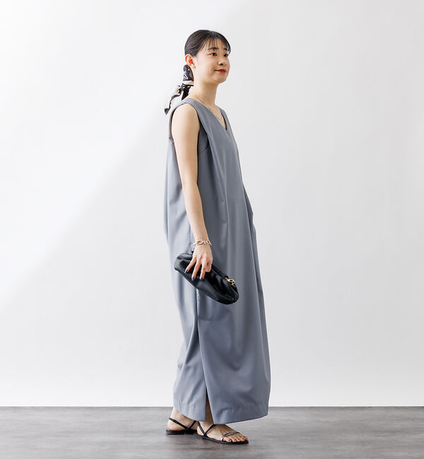 Rouge vif「バックドレープワンピース」|ワンピース|