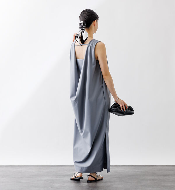 Rouge vif「バックドレープワンピース」|ワンピース|