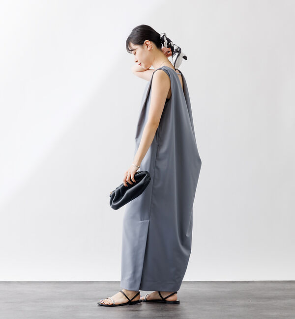 Rouge vif「バックドレープワンピース」|ワンピース|