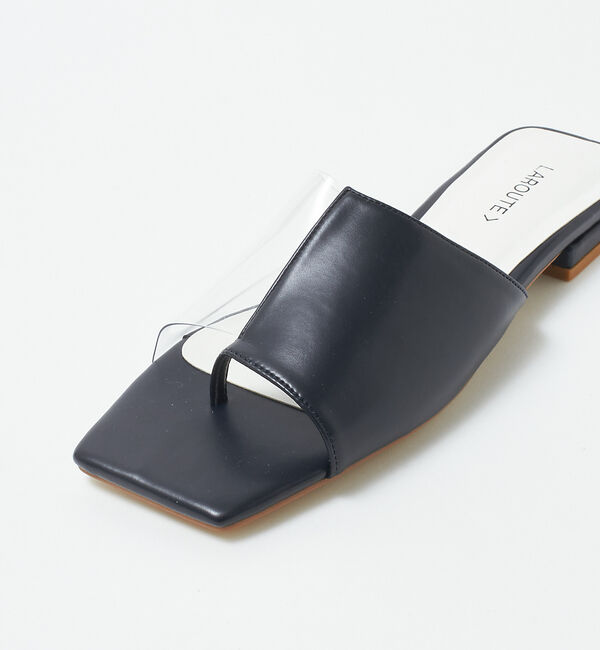 AU BANNISTER「【LAROUTE】PVCコンビトングサンダル」|サンダル|