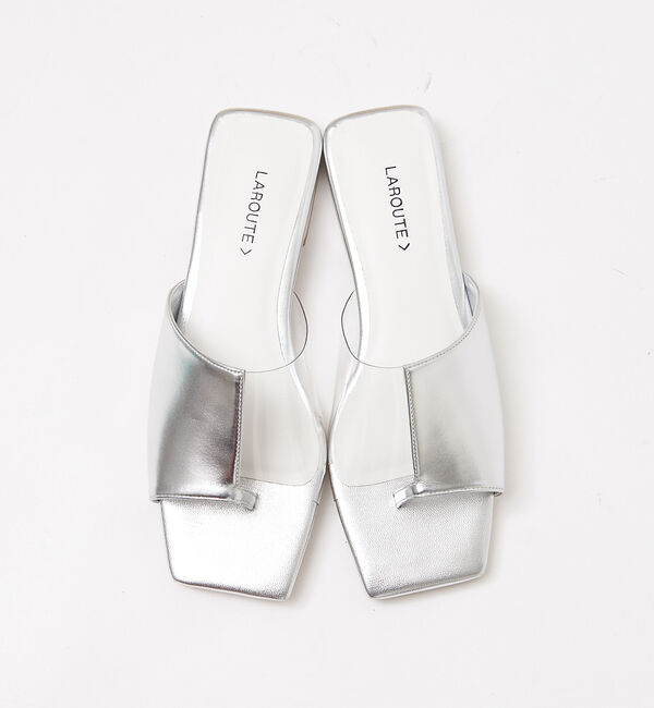 AU BANNISTER「【LAROUTE】PVCコンビトングサンダル」|サンダル|