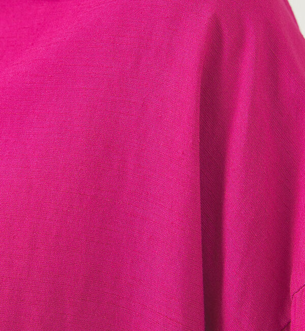 abahouse mavie「レーヨンリネンショートシャツ」|シャツ・ブラウス|