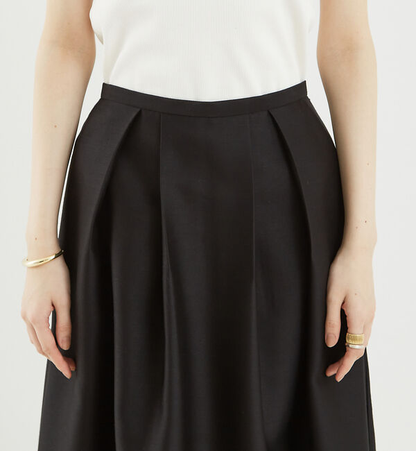 The Store by C' 「【TOTEME】Wool Silk Twinflower Skirt／ウールシル」|スカート|