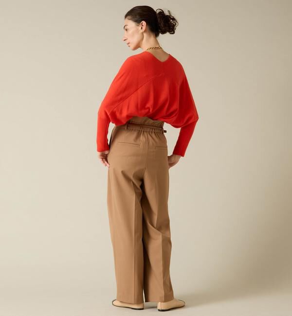 Liesse「ターンベルトタックワイドパンツ（セットアップ対応）」|その他|