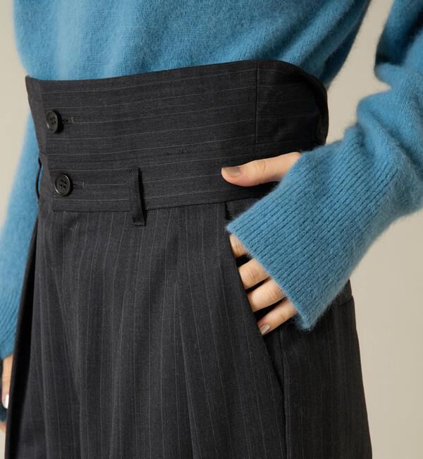 Liesse「ターンベルトタックワイドパンツ（セットアップ対応）」|その他|