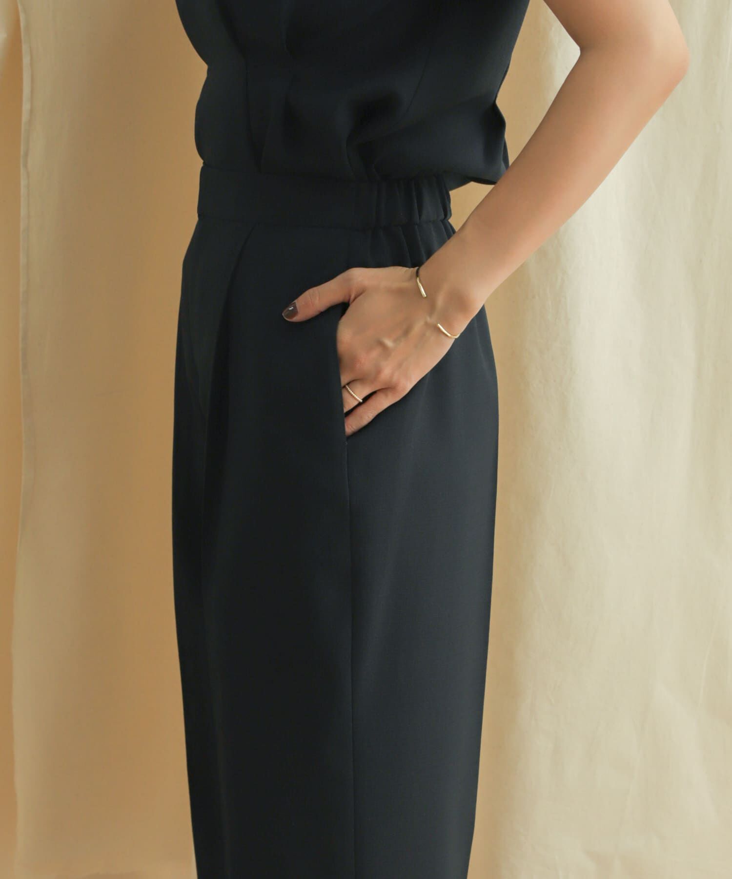 URBAN RESEARCH DOORS「『セットアップ対応』麻調合繊ストレートトラウザー」|その他|