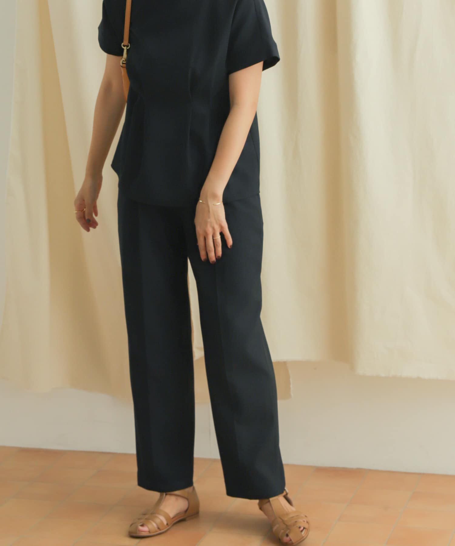 URBAN RESEARCH DOORS「『セットアップ対応』麻調合繊ストレートトラウザー」|その他|