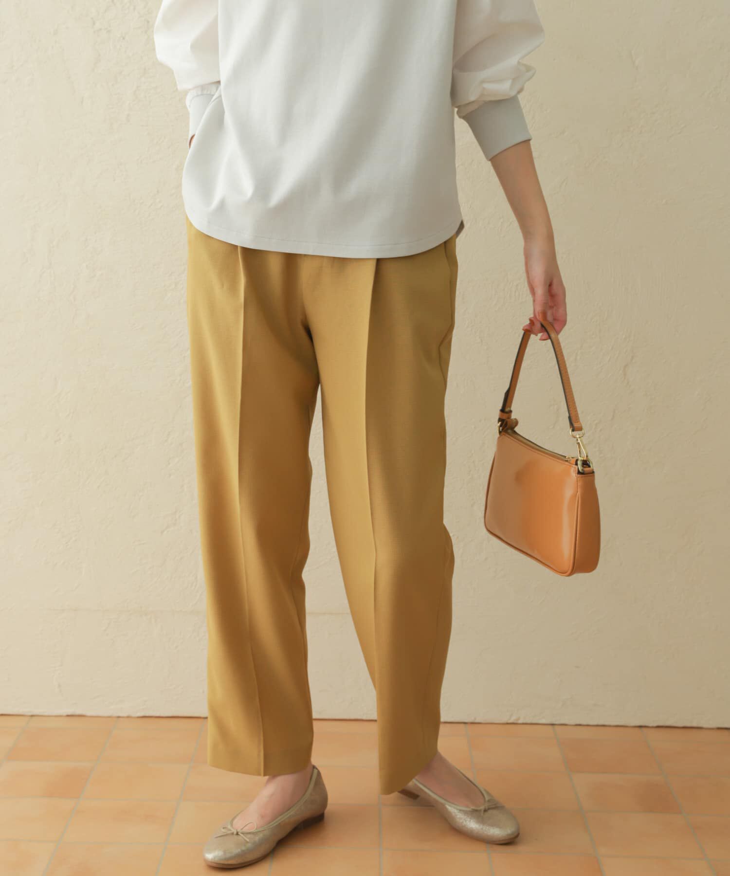 URBAN RESEARCH DOORS「『セットアップ対応』麻調合繊ストレートトラウザー」|その他|