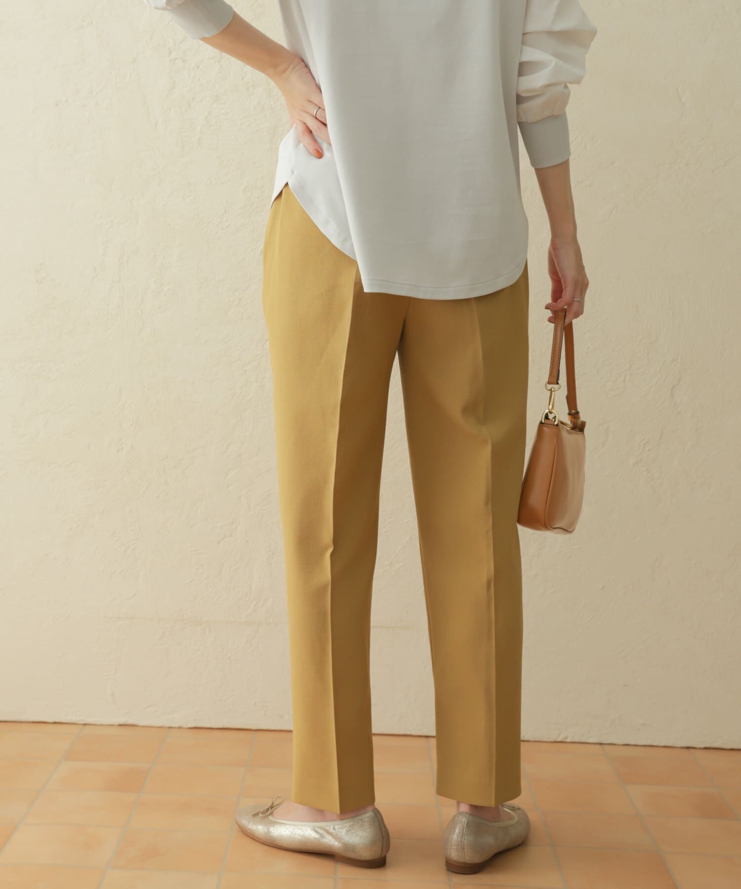 URBAN RESEARCH DOORS「『セットアップ対応』麻調合繊ストレートトラウザー」|その他|