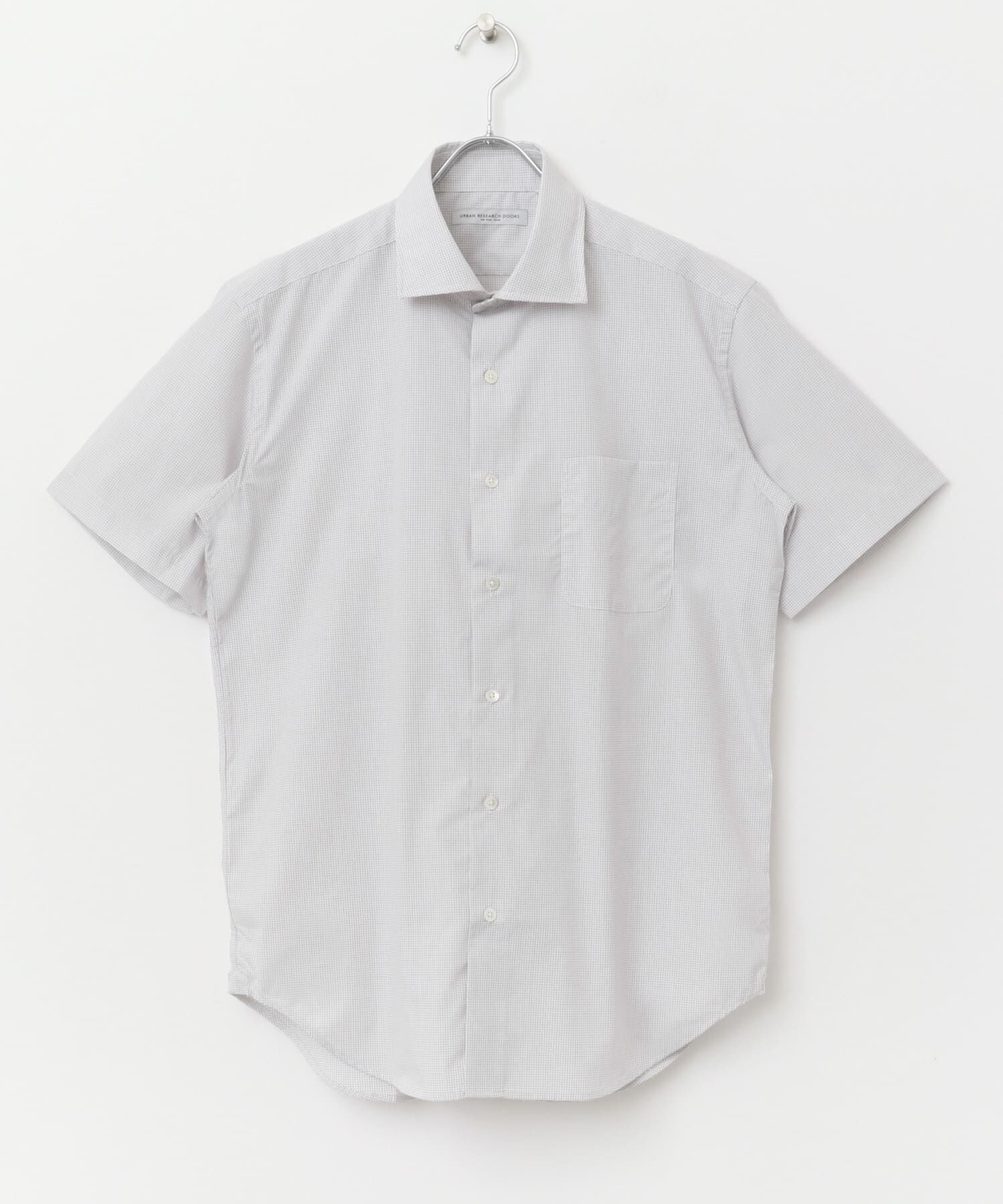 URBAN RESEARCH DOORS「LIFE STYLE TAILOR　セミワイド半袖シャツ」|シャツ・ブラウス|