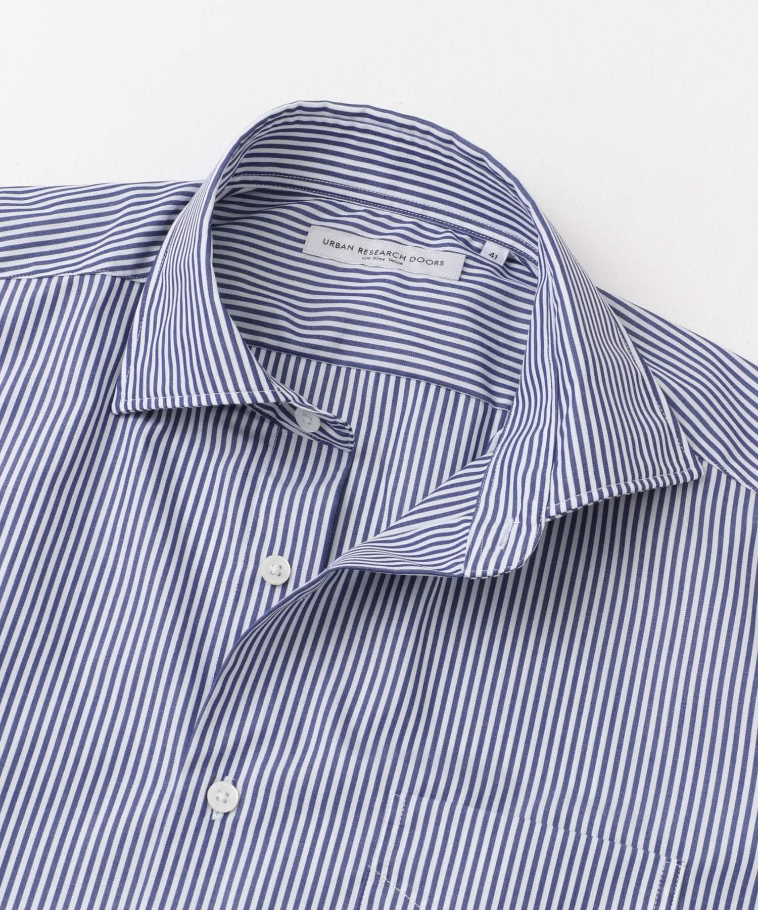 URBAN RESEARCH DOORS「LIFE STYLE TAILOR　セミワイド半袖シャツ」|シャツ・ブラウス|