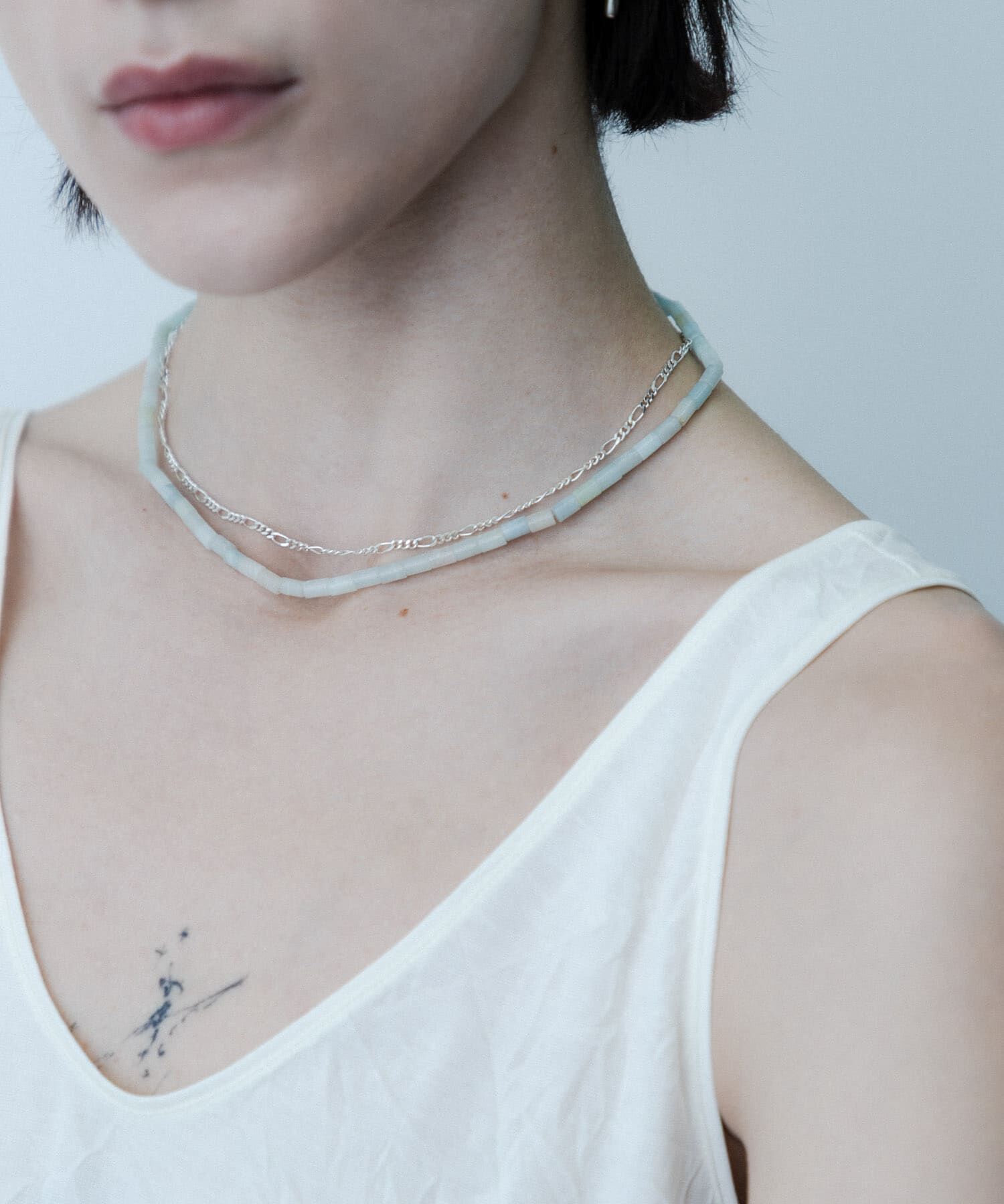 SMELLY「SMELLY so&rsquo;　flat mantel necklace」|ネックレス|