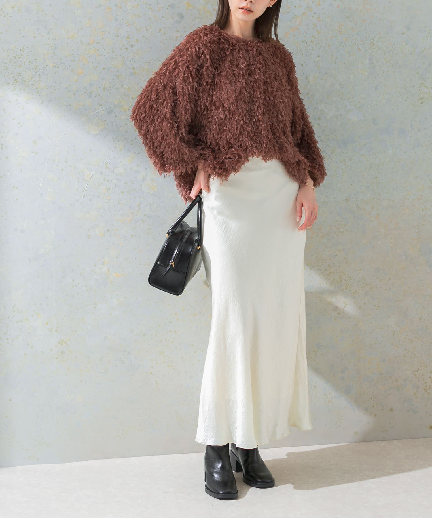 URBAN RESEARCH ROSSO「サテンバイアススカート」|スカート|