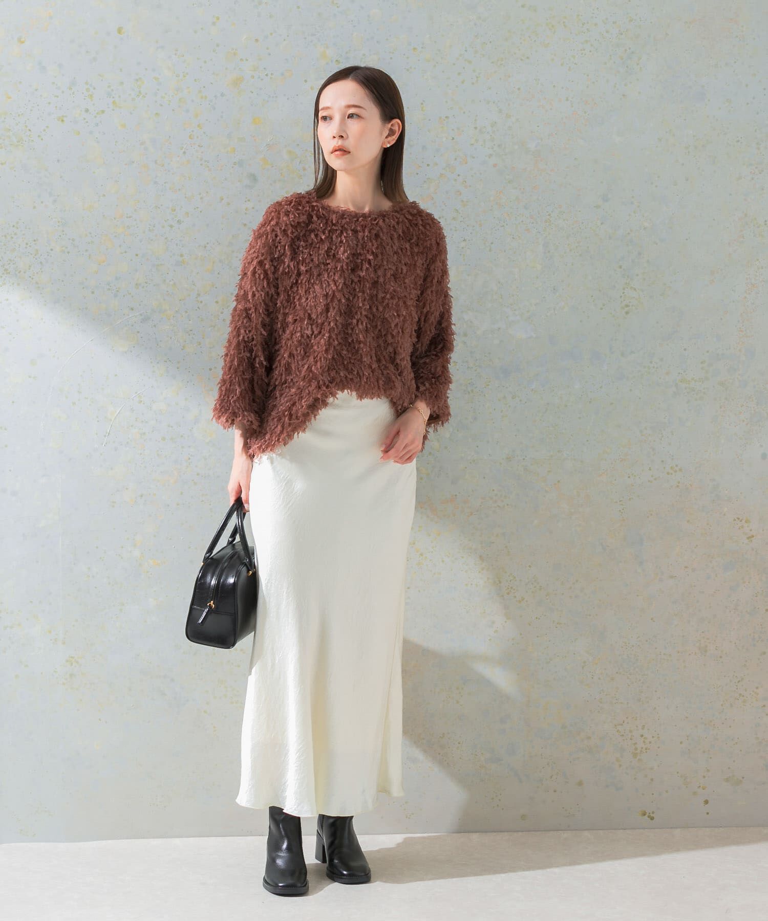 URBAN RESEARCH ROSSO「サテンバイアススカート」|スカート|