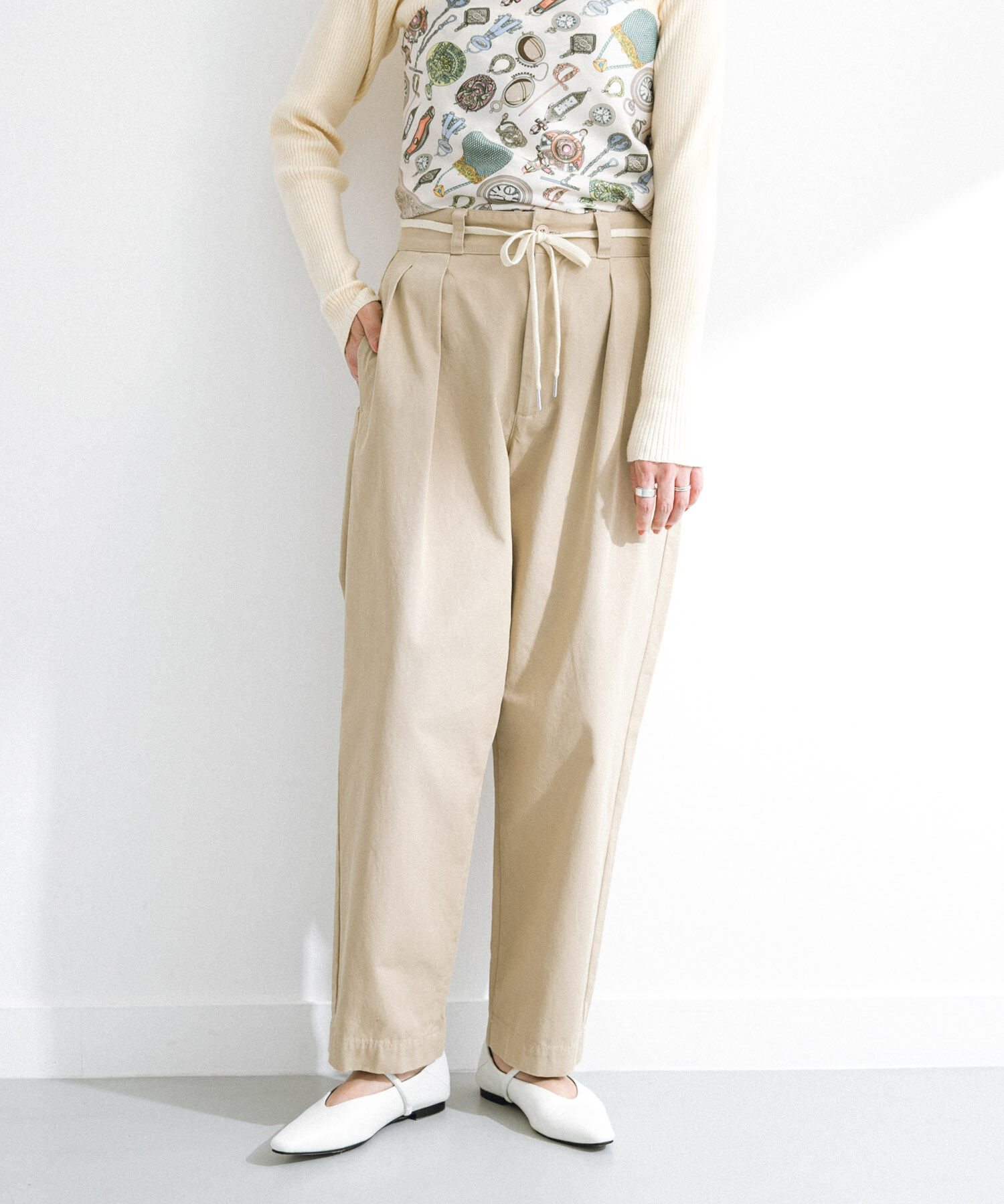 Sonny Label 「3/2WORKS ツータックチノパンツ」|その他|