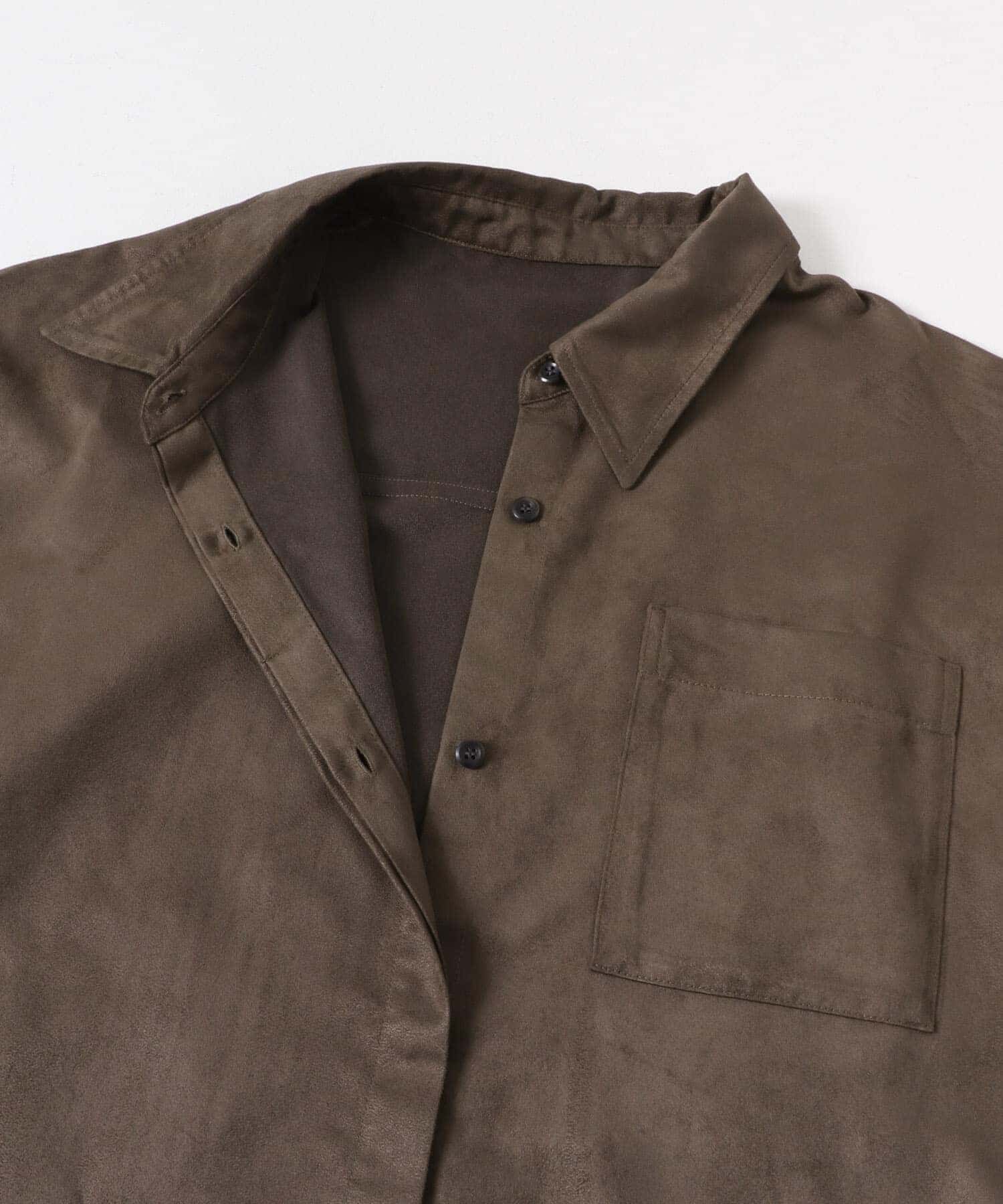 URBAN RESEARCH「スエードライクルーズシャツ」|シャツ・ブラウス|