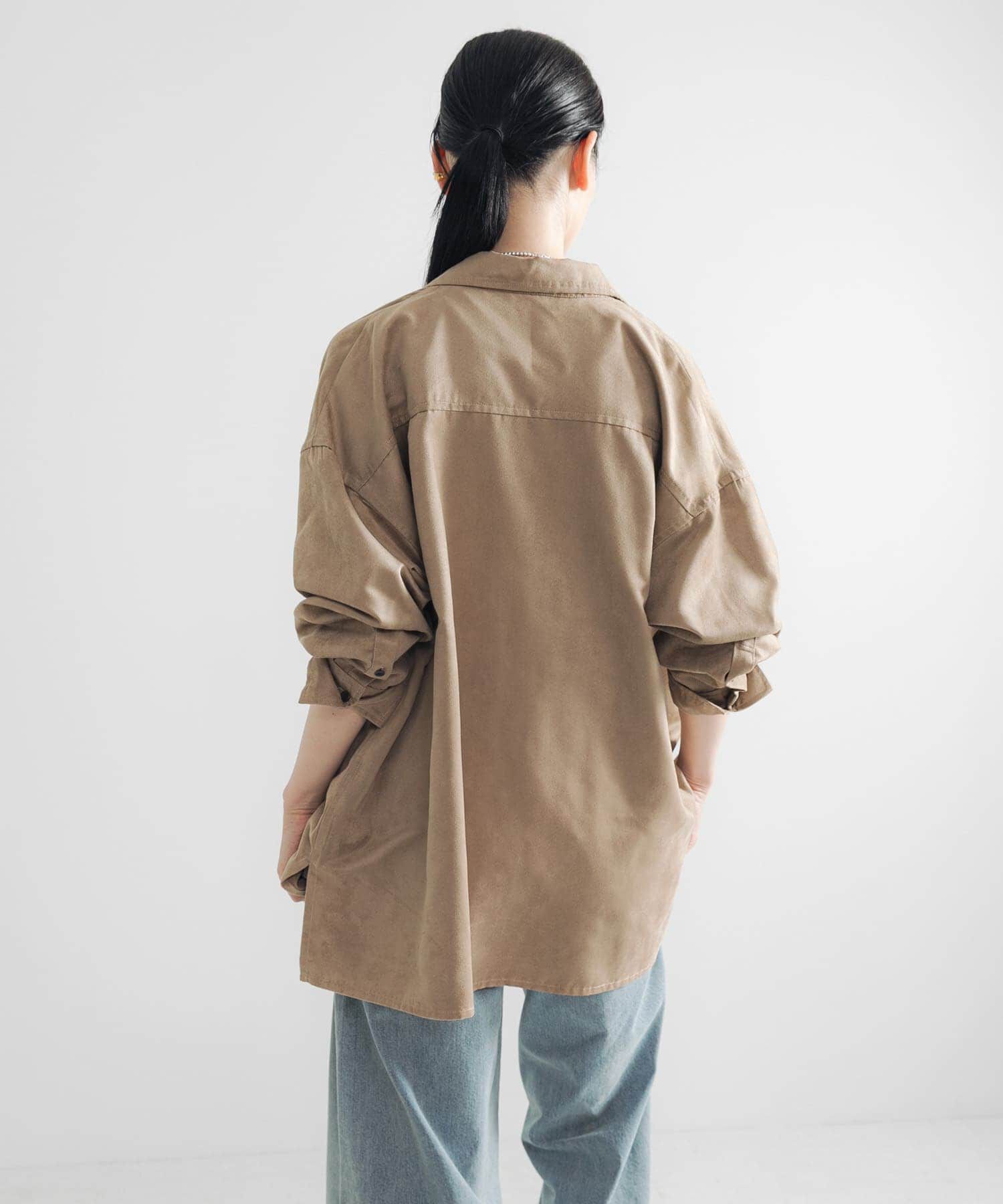URBAN RESEARCH「スエードライクルーズシャツ」|シャツ・ブラウス|