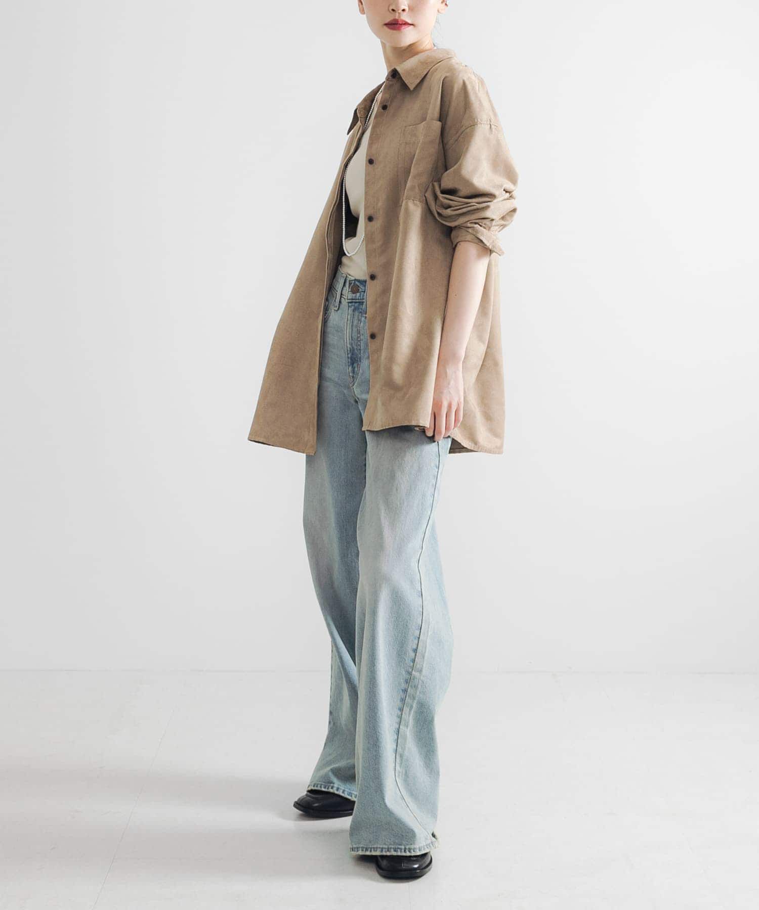 URBAN RESEARCH「スエードライクルーズシャツ」|シャツ・ブラウス|