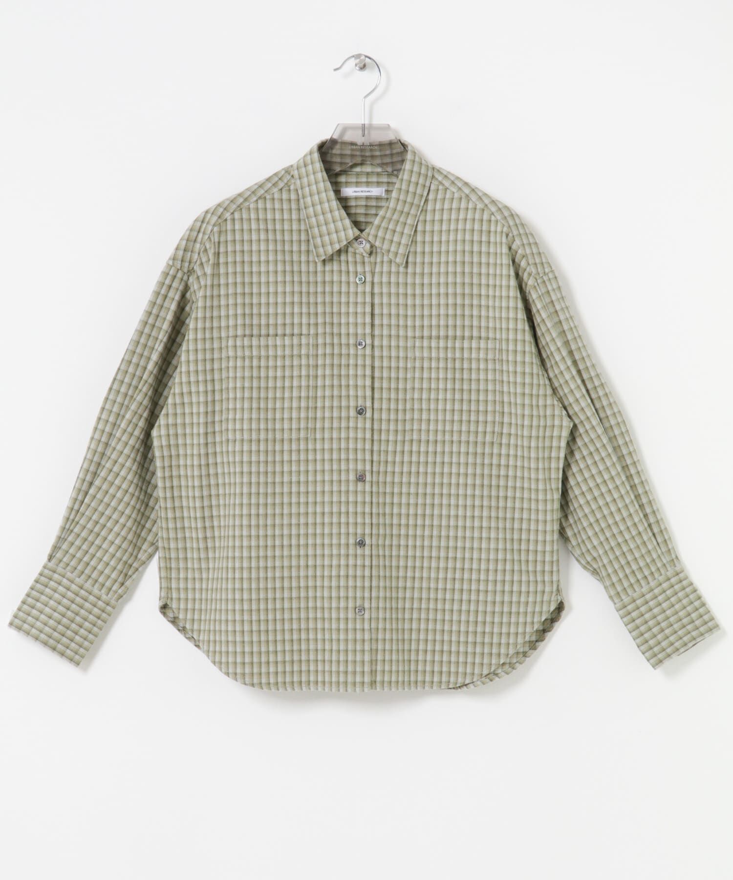 URBAN RESEARCH「ネルチェックコットンシャツ」|シャツ・ブラウス|