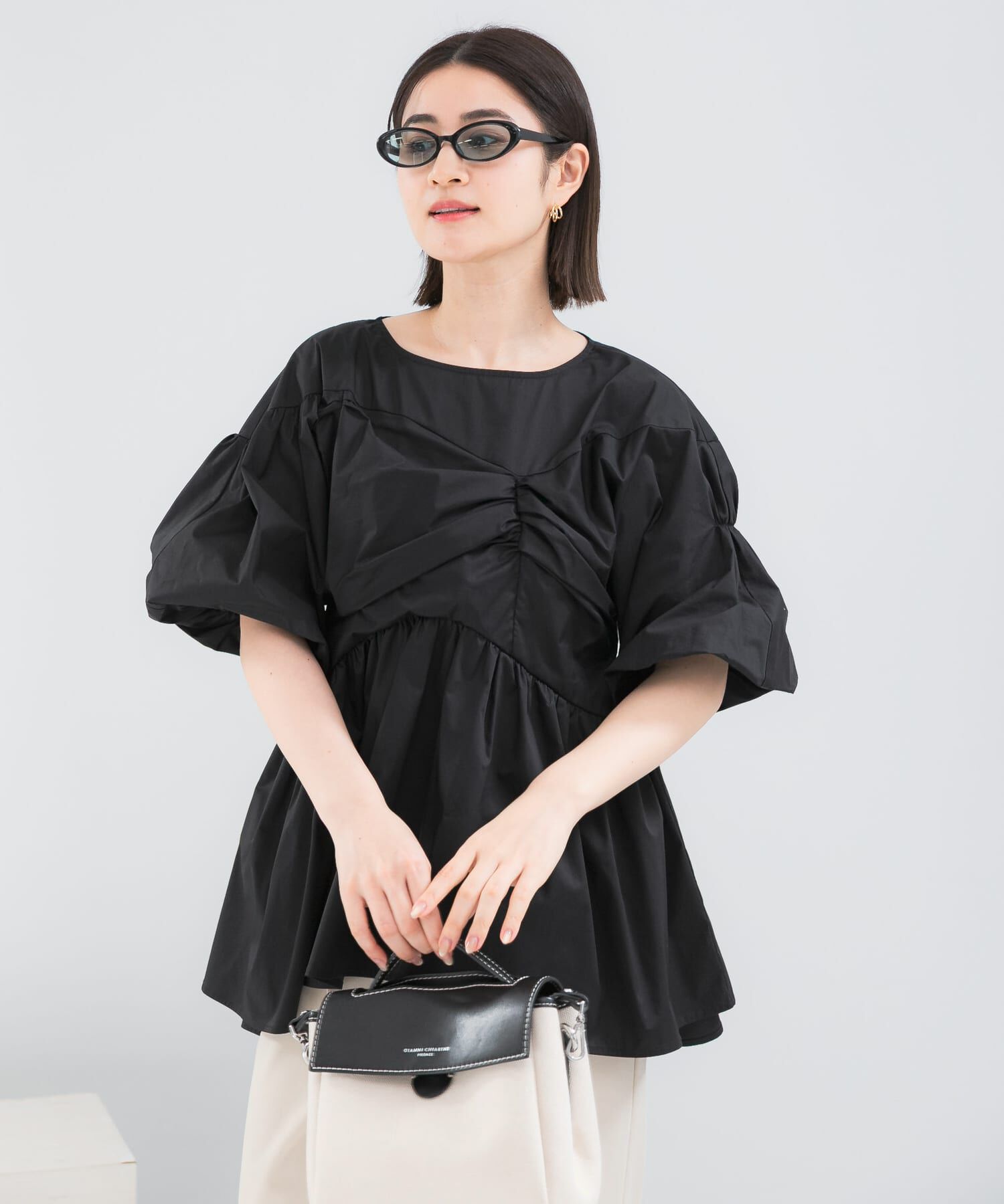 URBAN RESEARCH ROSSO「『別注』ELENDEEK&times;ROSSO　GATHER BLOUSE」|シャツ・ブラウス|