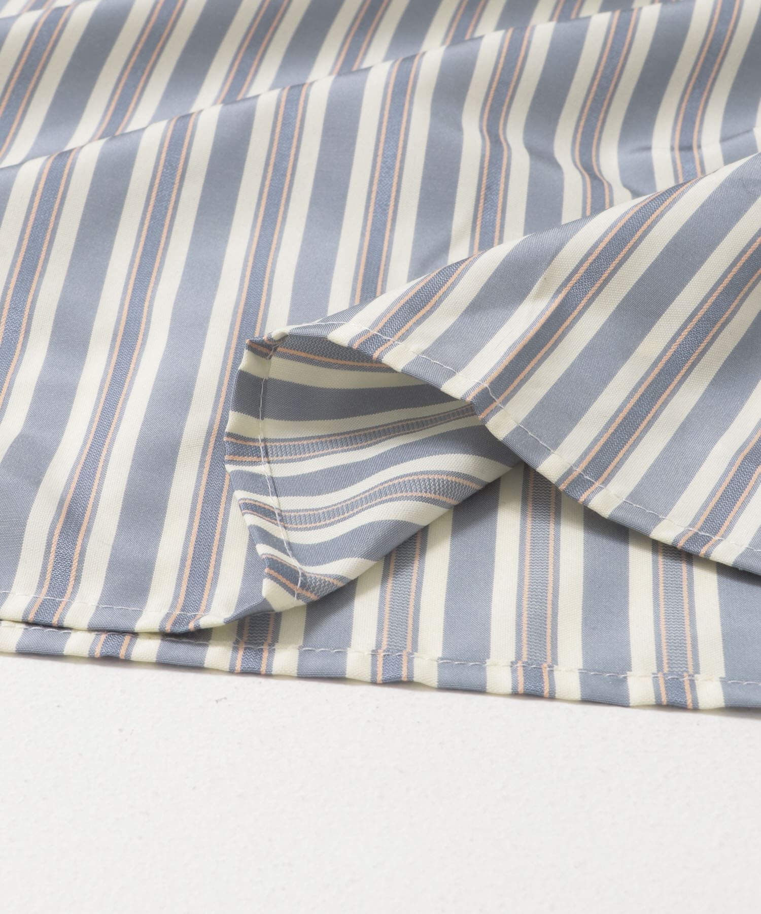  「スクエアカラーSETストライプワンピース」|ワンピース|