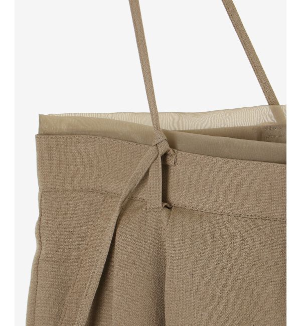  「《手洗い可能》ドビークロスサス付きタックワイドパンツ」|その他|