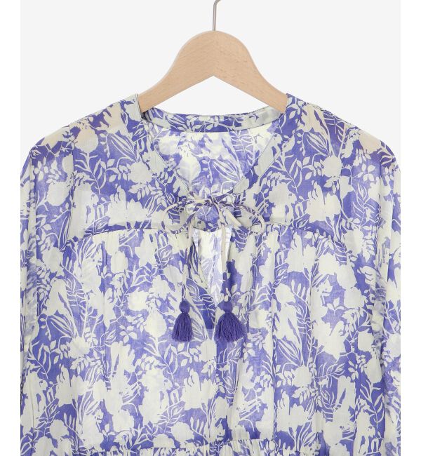  「Fanaka別注バイカラーフラワーワンピース」|ワンピース|