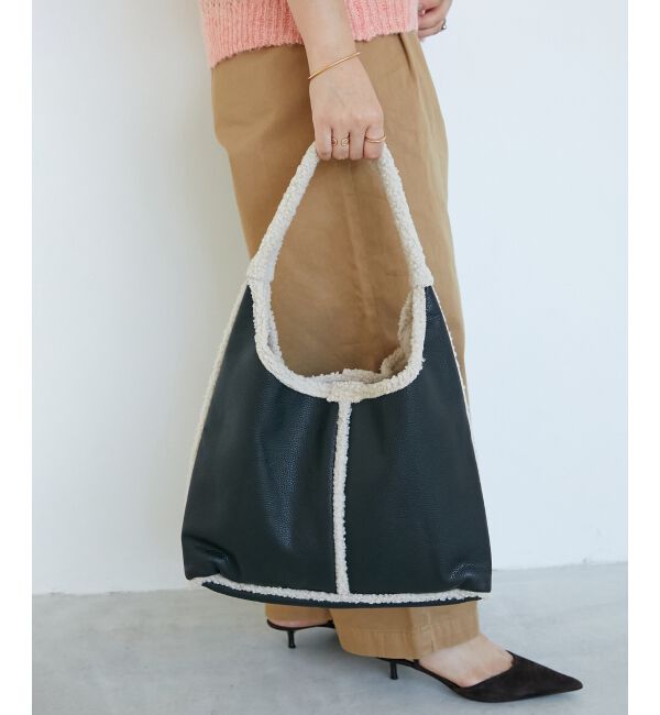  「《WEB限定アイテム》ボアトートバッグ」|トートバッグ|