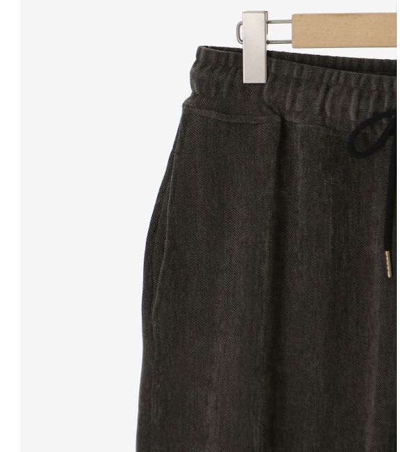  「ヘリンボーンカーブイージーワイドパンツ」|その他|