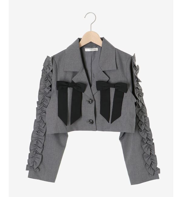 MAJESTICLEGON「ブローチセットホイップフリルジャケット」|その他|