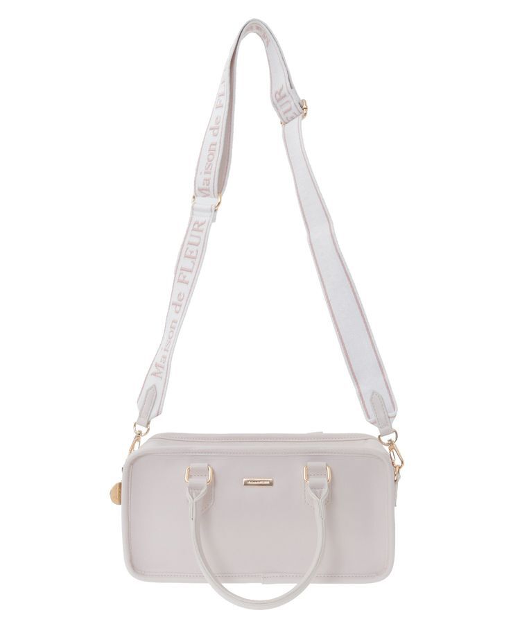 Maison de FLEUR「ピンクマニアスクエア2Wayトートバッグ」|トートバッグ|