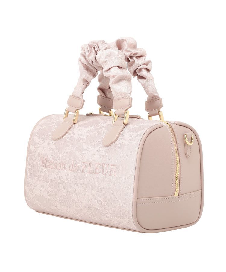 Maison de FLEUR「レース2Wayボストンバッグ」|ハンドバッグ|