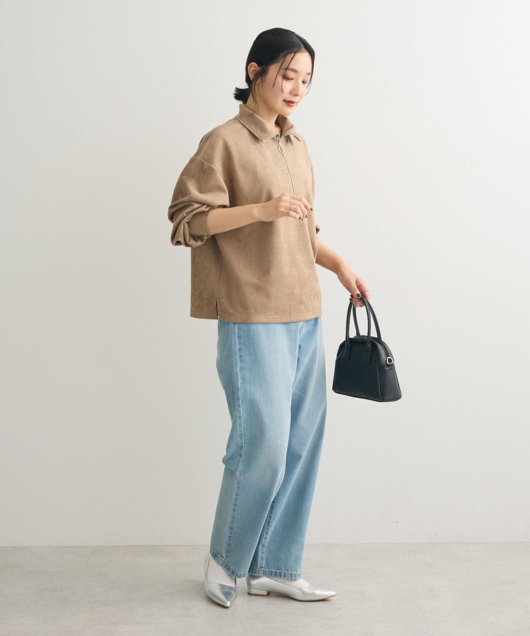 Green Parks「・SUGAR SPOON スエードポンチハーフZIP」|Tシャツ・カットソー|