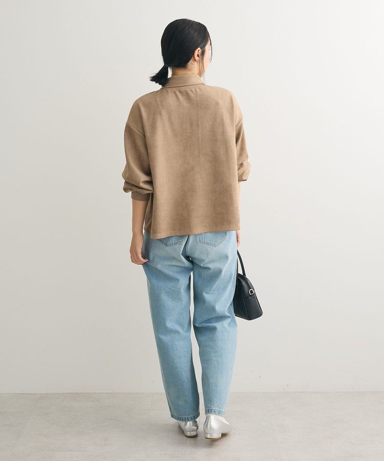 Green Parks「・SUGAR SPOON スエードポンチハーフZIP」|Tシャツ・カットソー|